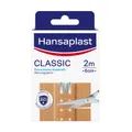 Produktbild: Hansaplast Classic Pflaster | Atmungsaktive Wundauflage | Zuschneidbares Heftpflaster | 20 Stk.
