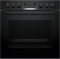 Produktbild: Bosch Einbau-Herd-Set HND679LS67 | Induktion | Pyrolyse | 71 l | 60 cm | FlexInduktion | Backwagen | Schwarz, A+ (Spektrum: A+++ bis D)