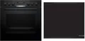 Produktbild: Bosch HND679LS67 EEK:  Einbauherd-Set mit Induktionskochfeld (HEB578BB4 + NXX6