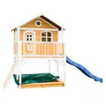 Produktbild: AXI Spielhaus Marc mit Sandkasten & blauer Rutsche