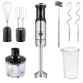 Produktbild: Koliber ROTOMAX X-1400-W Stabmixer Set 1400W Pürierstab mit Zerkleinerer Schneebesen Knethaken und Milchaufschäumer