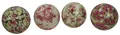 Produktbild: Dekokugel Rose groß 4er Set ca. 10 cm - Teichdekoration