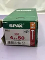 Produktbild: 500er Multipack SPAX 0201010450505 Holzschraube 4.5 mm 50 mm T-STAR plus Stahl