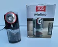 Produktbild: Melitta 1019-01 Kaffeemühle Molino, elektrisch, Scheibenmahlwerk,schwarz NEU OVP