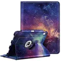 Produktbild: FINTIE Hülle für iPad Air 11 Zoll M4/M3/M2 (2026/2025/2024), iPad Air 5. Gen 2022/ iPad Air 4 2020 10.9 Zoll mit Stifthalter - 360 Grad verstellbare Schutzhülle Cover mit Standfunktion, Die Galaxie