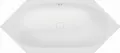 Produktbild: Hoesch 6-Eck-Badewanne iSENSI 205x105cm, weiß
