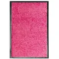Produktbild: vidaXL Fußmatte Waschbar Rosa 40x60 cm