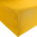 Produktbild: Erwin Müller Spannbettlaken Murnau Single-Jersey - gelb Größe 180x200 cm - 200x200 cm - hautfreundlich, atmungsaktiv, bügelfrei, strapazierstark