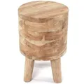 Produktbild: Creedwood Hocker, Natur, Holz, 30x45x30 cm, Wohnzimmer, Hocker, Sitzhocker