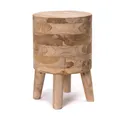 Produktbild: RUNDER TEAK HOCKER 