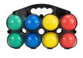 Produktbild: GICO Spielzeug-Gartenset Boccia Spiel für Kinder und Erwachsene Tragenetz - 3014