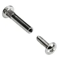 Produktbild: Hettich Verbindungsschrauben, Spannmaß 28-38 mm, Stahl vernickelt, 1 Stück, 89316