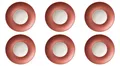 Produktbild: Villeroy & Boch Manufacture Glow 6er Set Suppenteller Pastateller D. 29cm