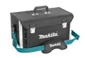 Produktbild: Makita E-15394 Werkzeugkoffer verstärkt, mit Tragegriff und Schultergurt, herausnehmbare Trennwände, Kanten Aluminiumverstärkt, 32 Liter Fassungsvolumen, 505 x 295 x 265 mm (LxBxH)