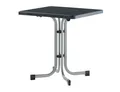 Produktbild: Klapptisch Garten 70x70 cm Metall anthrazit wetterfest Mecalit quadratisch