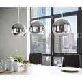 Produktbild: DELIFE Deckenleuchte Pentola 75 cm Chrom Silberfarben Metall - Silber