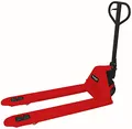 Produktbild: Einhell Palettenhubwagen TC-PT 2500 (Tragkraft 2500 kg, Gabelhöhe 80-190 mm, Robuste Konstruktion aus Stahl, Ruhige Laufeigenschaft beim geringem Rollwiderstand)