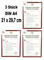 Produktbild: 3 Stück Bilderrahmen DIN A4 Kunststoffrahmen NEW LIFESTYLE 21x29,7 cm Rot NEU OV