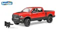 Produktbild: Bruder Spielzeug 02500 RAM 2500 Power Wagon Auto Jeep rot Pickup Geländewagen Ne