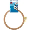Produktbild: Prym - Prym Naturfarben (0.8x13cm) Buche Holz Stickerei Rahmen mit Messing Schrauben - 1 Stück, Beige