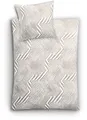 Produktbild: Kleine Wolke Bettwäsche Macra, Mako-Satin, 2 teilig, mit grafischem Print