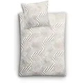Produktbild: Kleine Wolke Bettwäsche Macra 135 x 200 cm Satin Macadamia