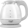 Produktbild: Adler AD 1283G, 1 l, 900 W, Grau, Glas, Wasserstandsanzeige