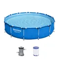 Produktbild: Bestway Steel Pro Frame Pool Aufstellpool Swim Spa 396x84 cm