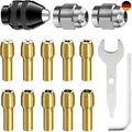 Produktbild: Bohrfutter-Spannzangensatz 15 Stück Dremel Kompatibel 1 32