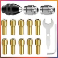 Produktbild: Präzises 15-Stück Bohrfutter und Messingspannzangen für Multifunktionswerkzeuge