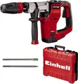 Produktbild: Einhell Abbruchhammer TE-DH 12 (1.050 W, Schlagzahl 4.100 U/min, 12 Joule Schlagstärke, SDS-max-Werkzeugaufnahme, 4 m Gummikabel, inkl. Spitz- und Flachmeißel, inkl. E-Box)