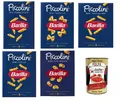 Produktbild: Barilla Pasta Testpaket Piccolini MINI-Nudeln 5x500g+Italian Polpa 400g