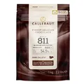 Produktbild: Callebaut Receipe No. 811 Kuvertüre Callets, Zartbitterschokolade, 54,5% Kakao, 1000 g