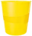 Produktbild: LEITZ Papierkorb WOW, aus Kunststoff, 15 Liter, gelb
