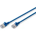 Produktbild: Digitus CAT 6A Klasse Ea, F/FTP, Twisted Pair Patchkabel, Cu, LSZH, AWG 32/7, Länge: 3 m, blau (F/FTP, CAT6a, 3 m) (DK-1632-A-030S-B)