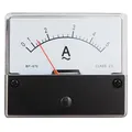 Produktbild: Amperemeter Analog 0 - 5 A AC zum Einbau, Messinstrument mit integriertem Shunt