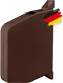 Produktbild: BAUHELD® Rolladen Gurtwickler Aufputz Schwenkbar 23mm - Braun
