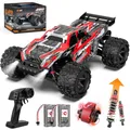Produktbild: Gaeymy Ferngesteuertes Auto 40 KM/H, 1:18 Schnell RC Auto für ab 8 Jahre Kinder und Erwachsene, 2,4 Ghz 4WD Remote Control Car Drift Truck, RC Buggy Offroad Klein für Rennauto Draußen Geländegängig