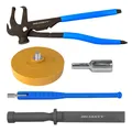 Produktbild: Reifenmontage Set Hammer-Zange Ventilzieher Schaber Ventilhebel Folienradierer