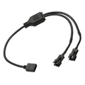 Produktbild: ARGB Verteiler 5V3Pin an SM 3Pin Stecker Verlängerung Kabel Adapter Anschluss #3
