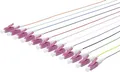 Produktbild: Digitus DK-25332-02-4 Glasfaser LWL Anschlusskabel 2.00 m Weiß, Violett, Schwarz, Türkis, Rot, Pink, Orange, Grün, Grau, Gelb, Braun, Blau [1x LC-S