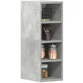 Produktbild: vidaXL Hängeschrank Riga Betongrau 20x29,5x60 cm Holzwerkstoff