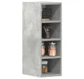 Produktbild: vidaXL Schrankmodule Hängeschrank Betongrau 20x29,5x60 cm Holzwerkstoff