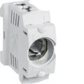 Produktbild: Hager LD043 Sicherungssockel aus Kunststoff, D02, E18, 63A, 1-polig, Hutschiene,