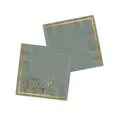 Produktbild: Folat Papierserviette 20 Servietten - Happy Birthday - gold/silber - ca. 33 x 33 cm, (20 St)