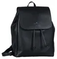 Produktbild: Tom Tailor Damen Rucksack Schwarz – Stilvoller City-Rucksack mit Kordelzug