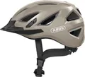 Produktbild: ABUS Stadthelm Urban-I 3.0 - Fahrradhelm mit Rücklicht, chirm und Magnetverschluss - für Damen und Herren - Grau Glänzend, Größe S (51-55 cm)