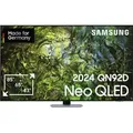 Produktbild: Samsung LED-Fernseher GQ85QN92DATXZG Carbon-Silber (ähnlich wie GQ85QN90DAT, GQ85QN93DAT, GQ85QN94DAT) 85 Zoll Smart TV - Silber