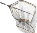 Produktbild: Savage Gear Pro Folding Rubber Large Mesh Landing Net L (65x50cm) Kescher, Angelkescher, Fischkescher, Unterfangkescher, Raubfischkescher, Hechtkescher