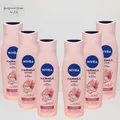 Produktbild: 6x 250ml Nivea Hairmilk Shine Haarmilch Natürlicher Glanz Shampoo Mandelöl